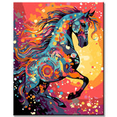 Paint by Numbers Cartoon Horse